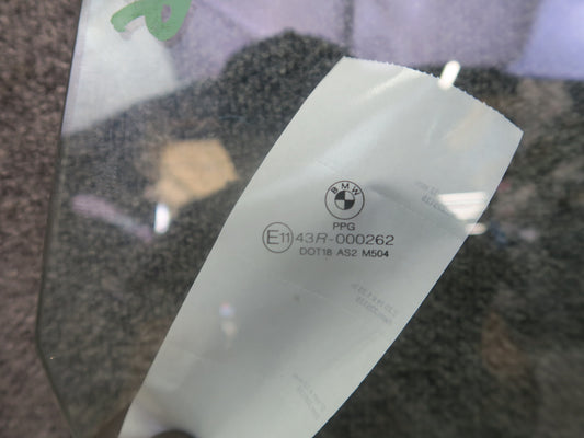 03-08 BMW E85 Z4 Front Right Passenger Door Window Glass OEM