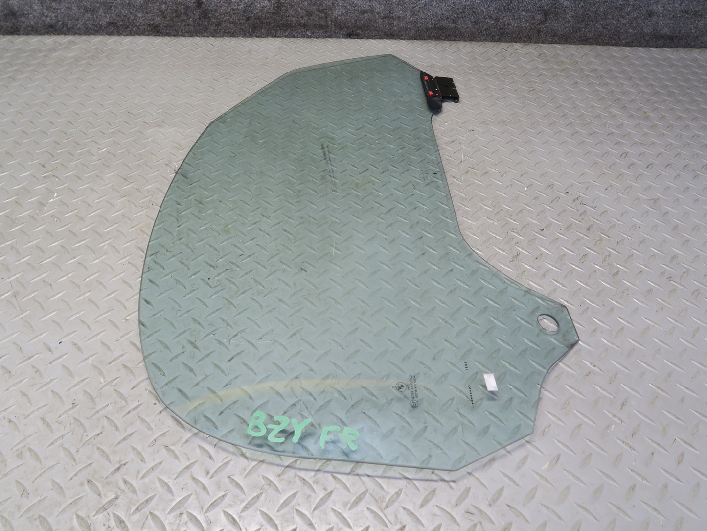 03-08 BMW E85 Z4 Front Right Passenger Door Window Glass OEM