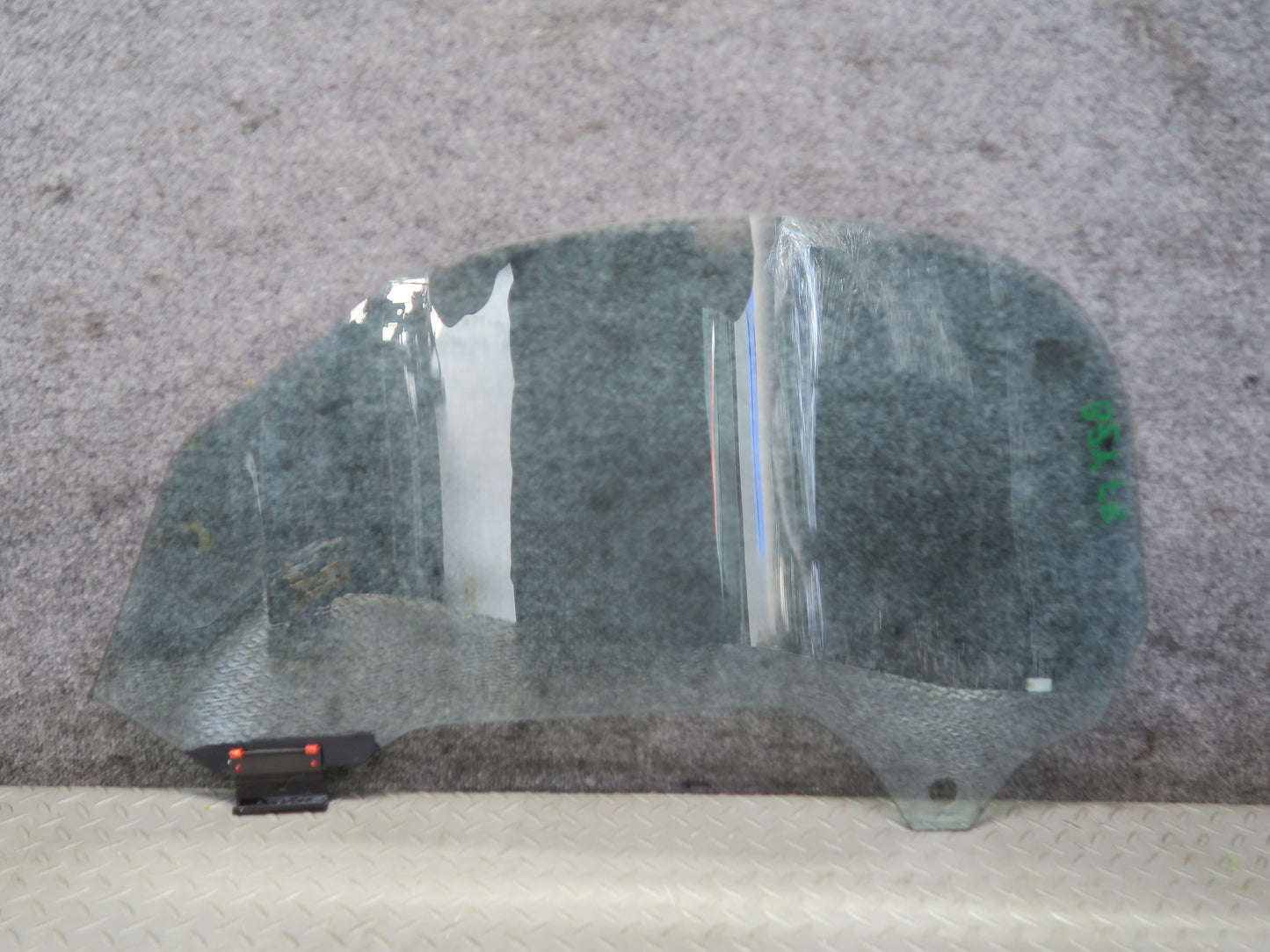03-08 BMW E85 Z4 Front Right Passenger Door Window Glass OEM
