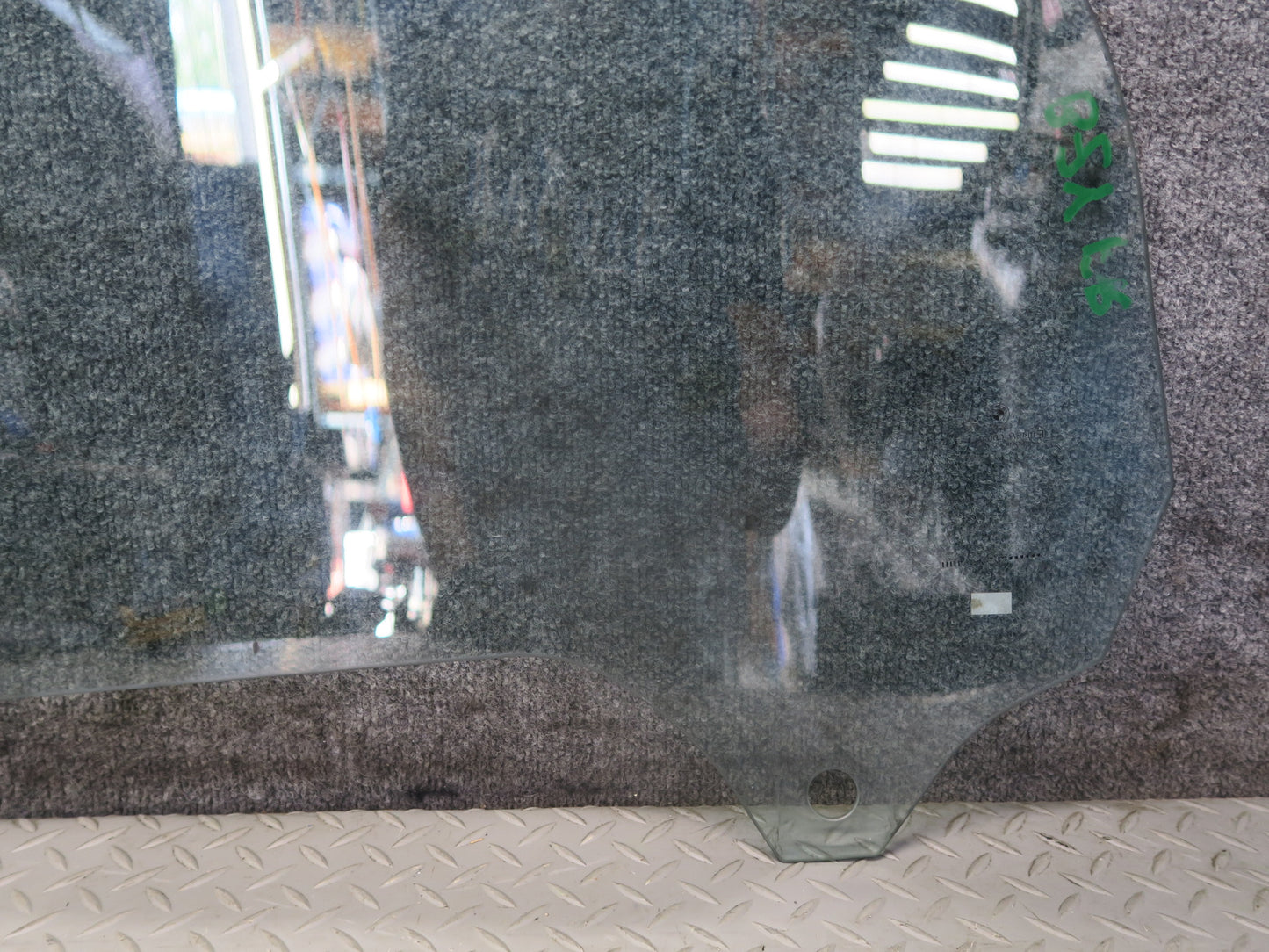 03-08 BMW E85 Z4 Front Right Passenger Door Window Glass OEM