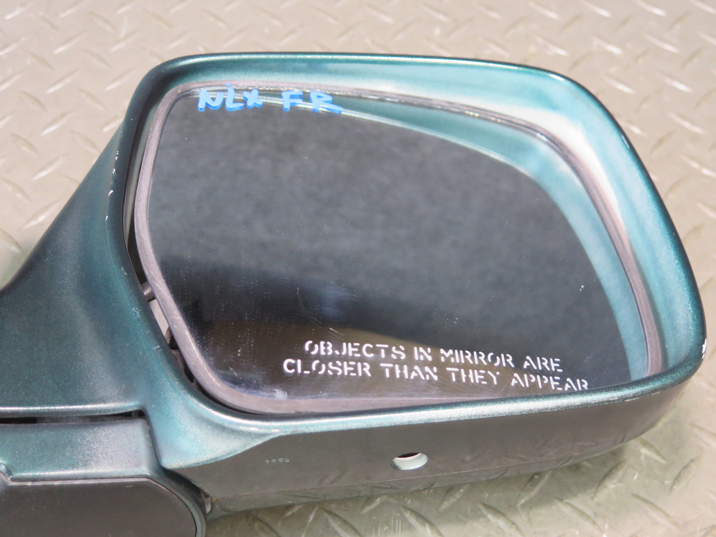 1996-1997 Lexus FZJ80L LX450 Right Passenger Side Exterior Power Mirror Green