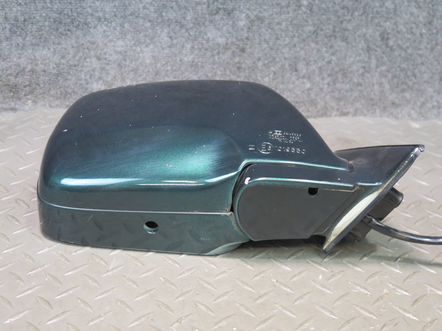 1996-1997 Lexus FZJ80L LX450 Right Passenger Side Exterior Power Mirror Green