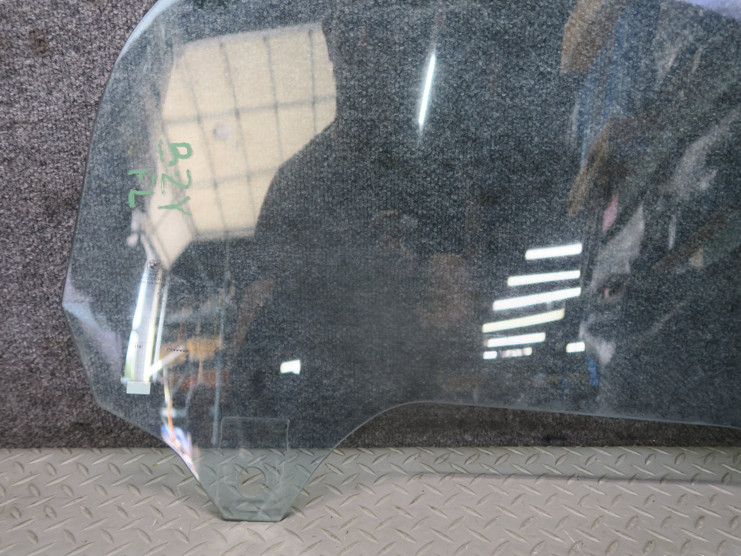 03-08 BMW E85 Z4 Front Left Driver Door Window Glass OEM
