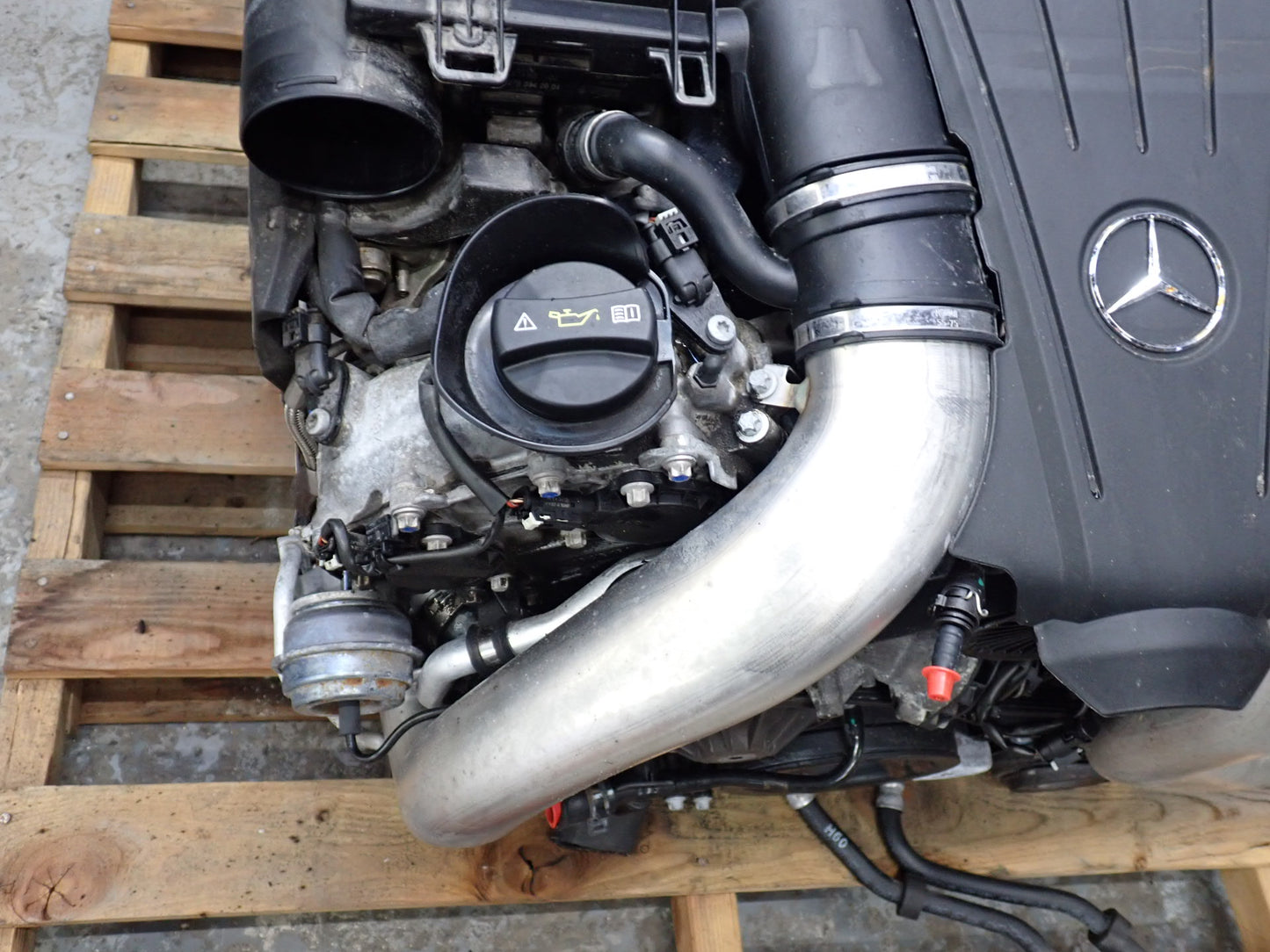 2013 Mercedes R231 SL550 278.927 4.6L A/T Complete Engine Motor 122K Miles OEM
