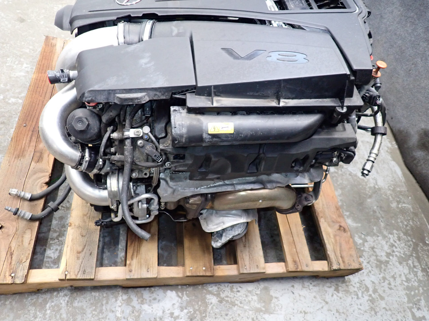 2013 Mercedes R231 SL550 278.927 4.6L A/T Complete Engine Motor 122K Miles OEM