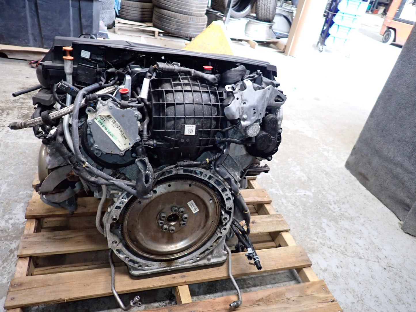 2013 Mercedes R231 SL550 278.927 4.6L A/T Complete Engine Motor 122K Miles OEM