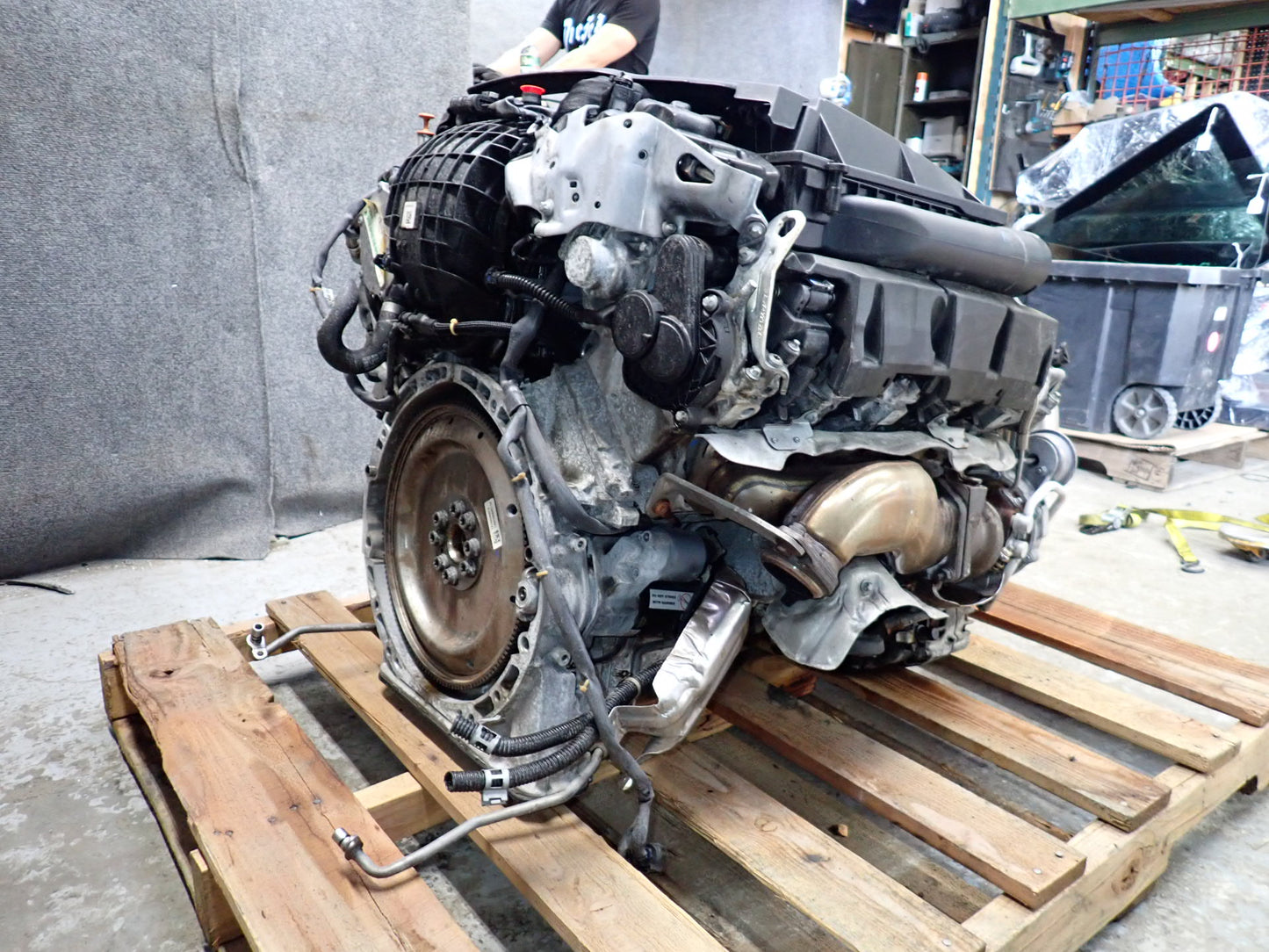 2013 Mercedes R231 SL550 278.927 4.6L A/T Complete Engine Motor 122K Miles OEM