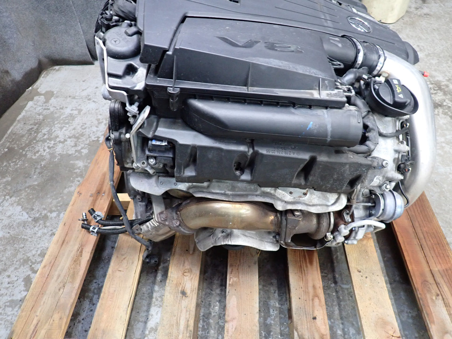 2013 Mercedes R231 SL550 278.927 4.6L A/T Complete Engine Motor 122K Miles OEM