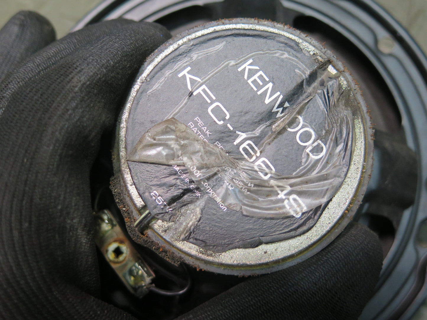 Kenwood KFC-1664 3-WAY Coaxial Speaker Set of 2