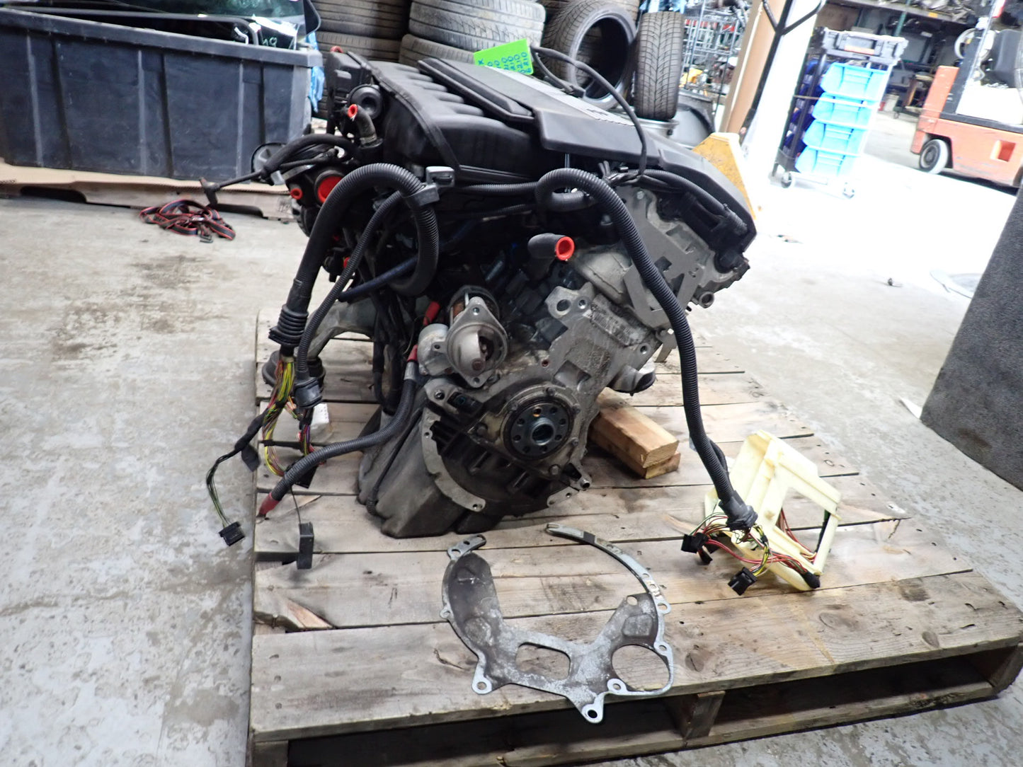 03-05 BMW E85 Z4 RWD M/T 3.0L M54 M54B30 Complete Engine Motor 167K Miles OEM