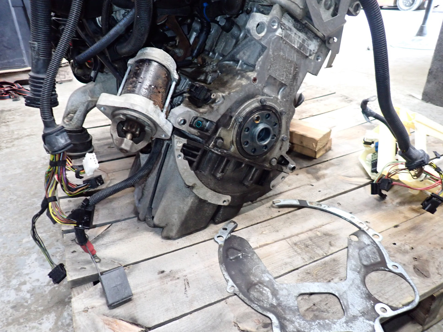 03-05 BMW E85 Z4 RWD M/T 3.0L M54 M54B30 Complete Engine Motor 167K Miles OEM