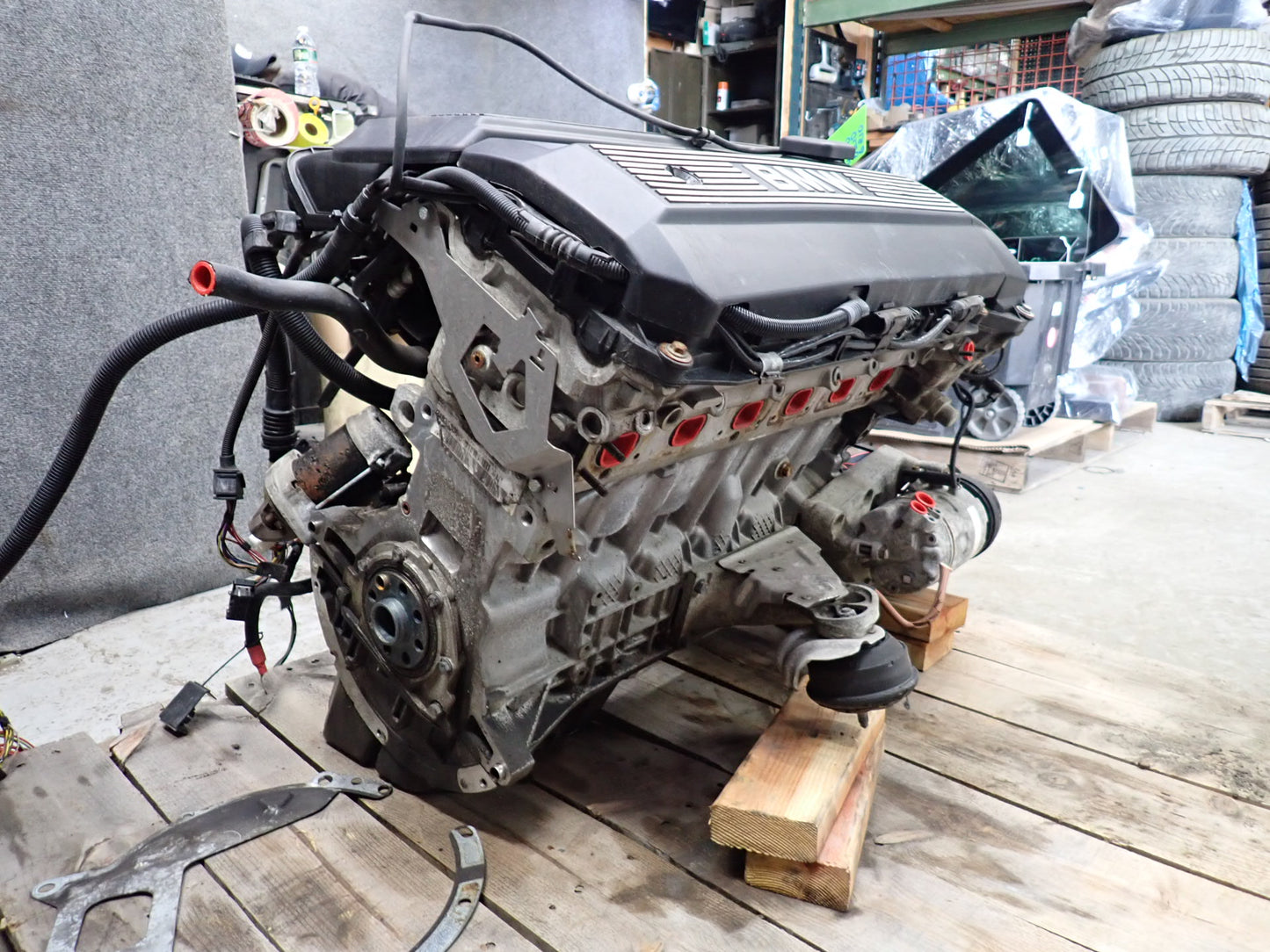 03-05 BMW E85 Z4 RWD M/T 3.0L M54 M54B30 Complete Engine Motor 167K Miles OEM