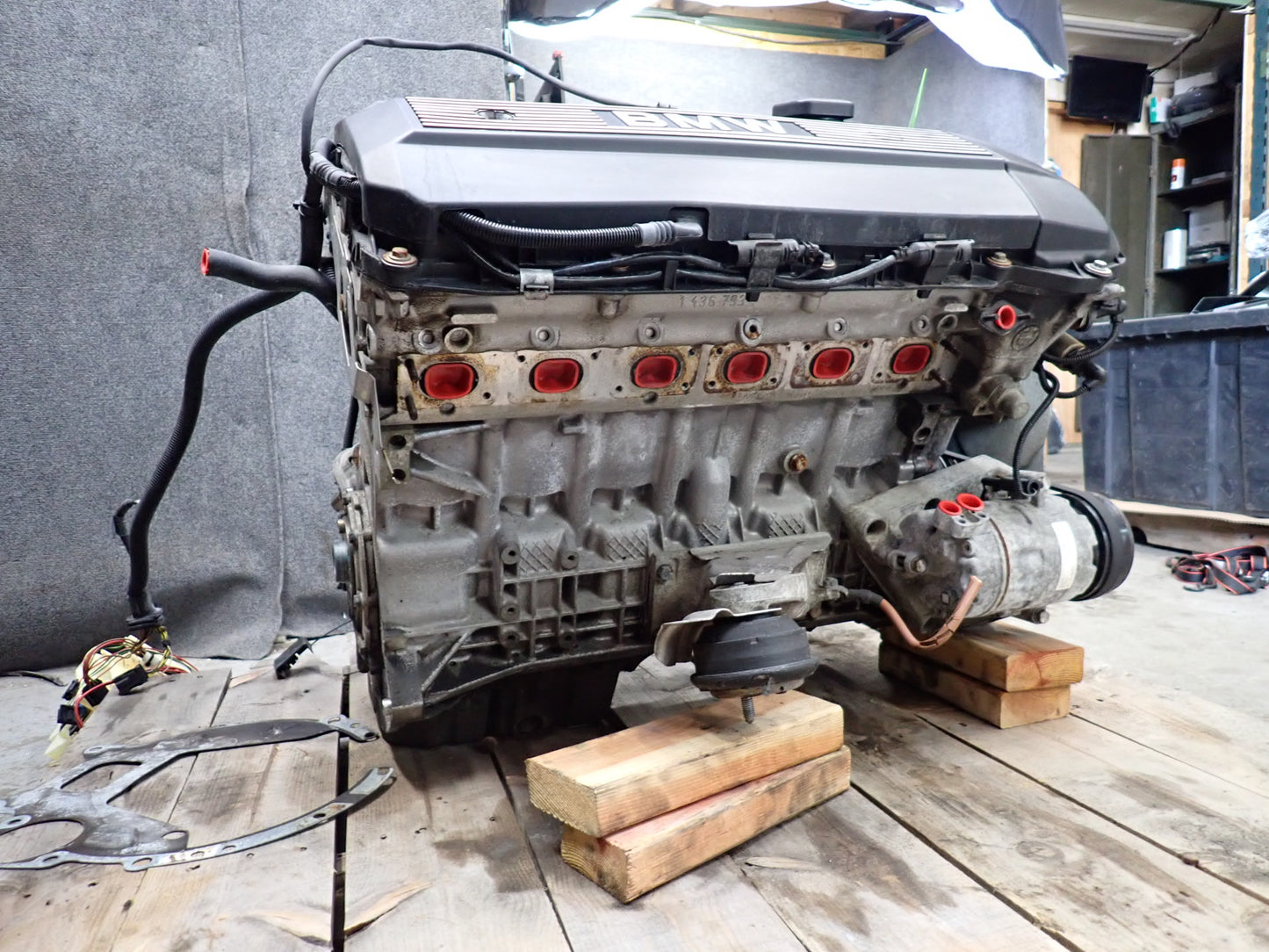03-05 BMW E85 Z4 RWD M/T 3.0L M54 M54B30 Complete Engine Motor 167K Miles OEM