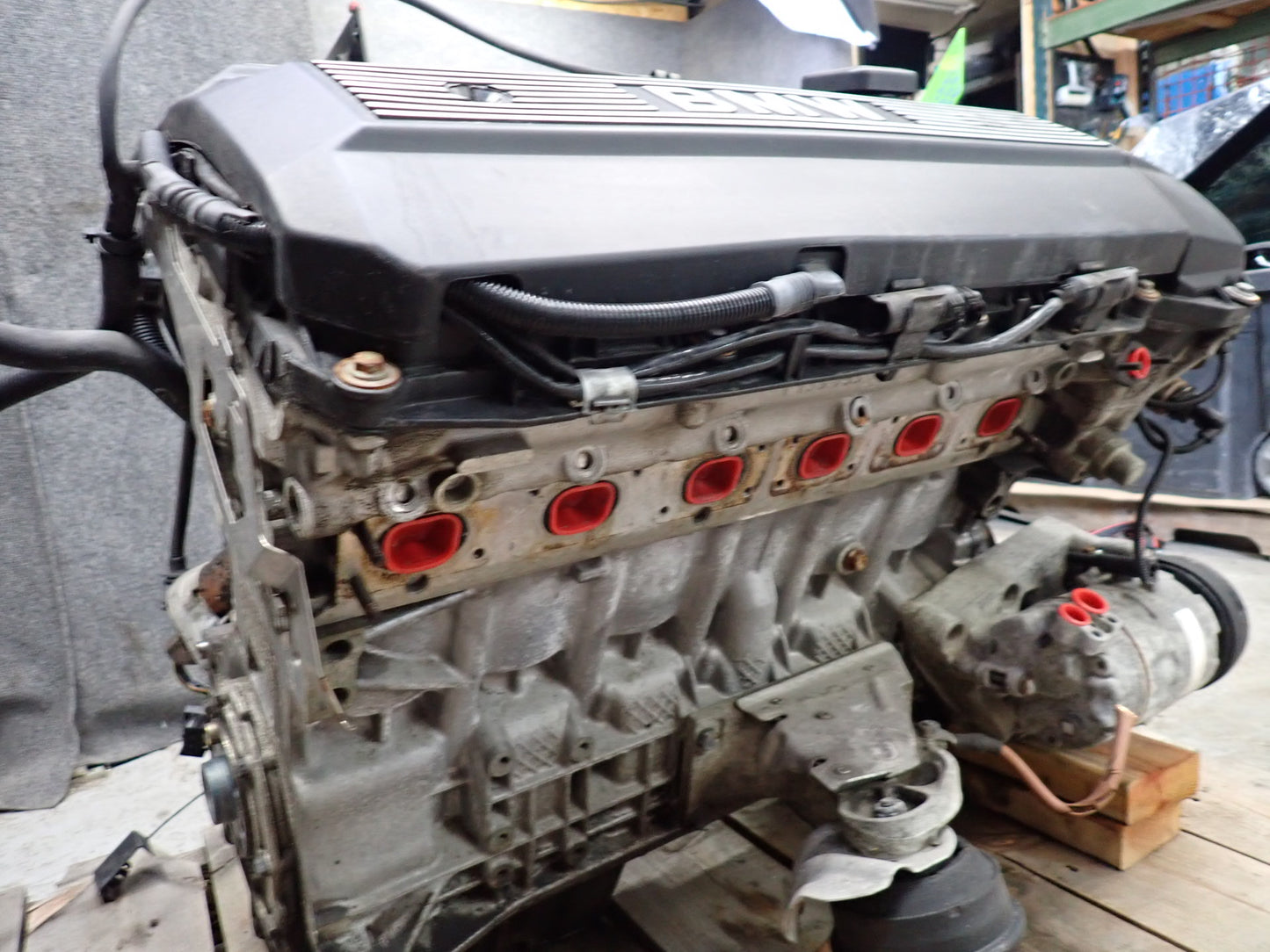 03-05 BMW E85 Z4 RWD M/T 3.0L M54 M54B30 Complete Engine Motor 167K Miles OEM