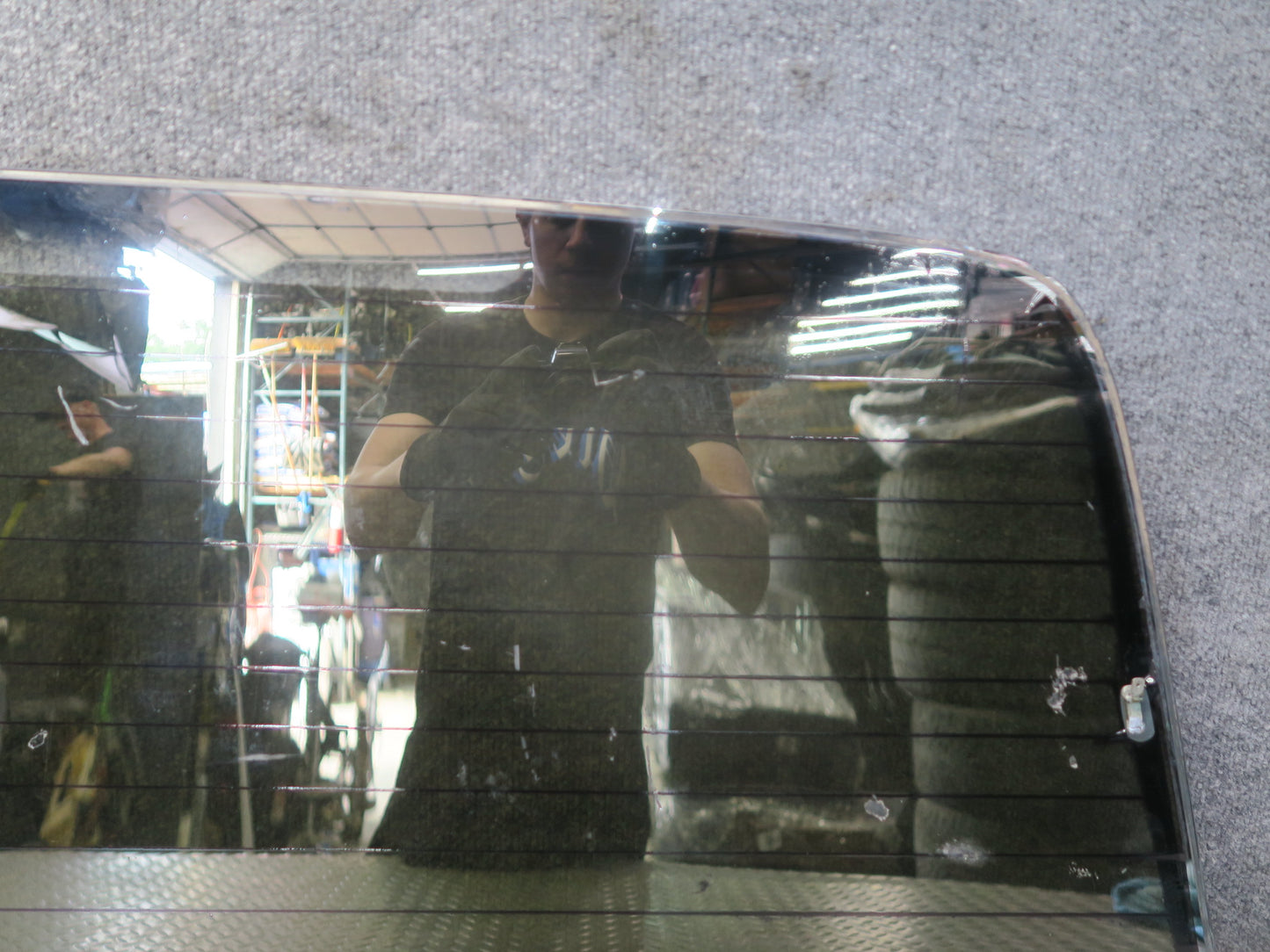 1996-1997 Lexus FZJ80L LX450 Rear Trunk Lid Tailgate Liftgate Glass Window