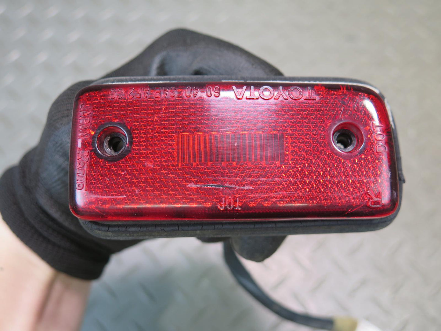 1996-1997 Lexus FZJ80L LX450 Rear Left & Right Side Marker Light Lamp Set of 2