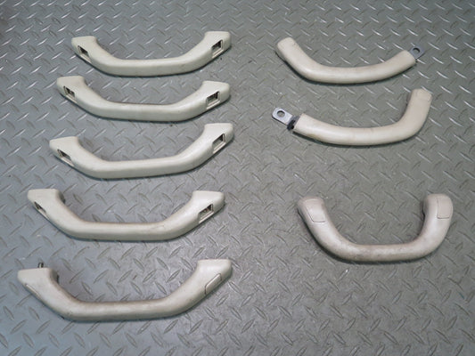 1996-1997 Lexus FZJ80L LX450 8pcs Front & Rear Grab Interior Handle Beige Set