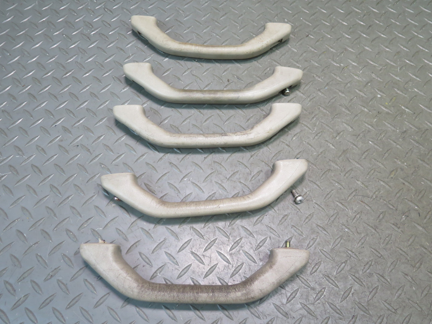 1996-1997 Lexus FZJ80L LX450 8pcs Front & Rear Grab Interior Handle Beige Set