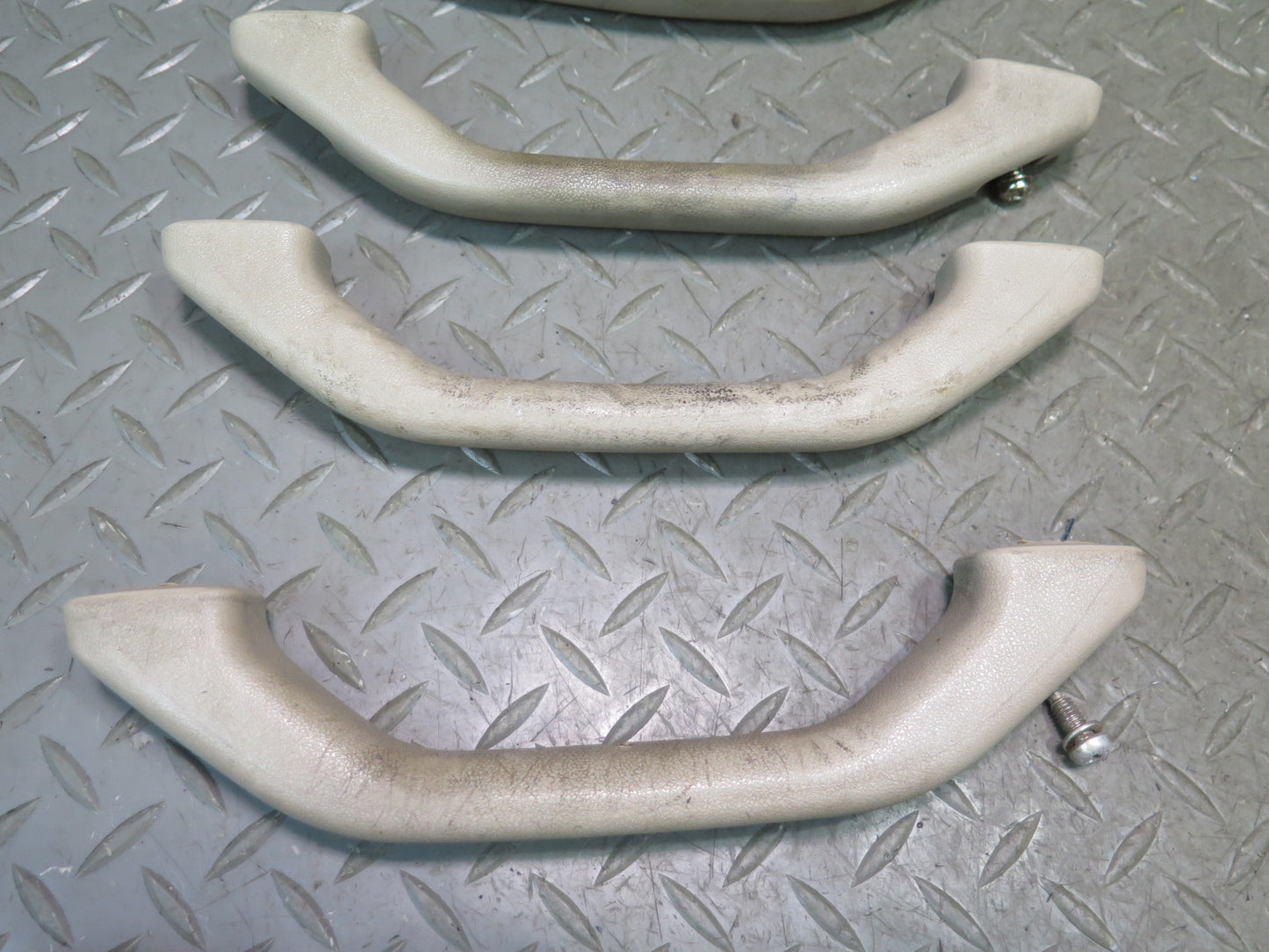 1996-1997 Lexus FZJ80L LX450 8pcs Front & Rear Grab Interior Handle Beige Set