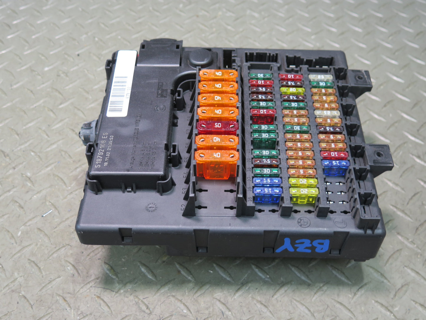 03-08 BMW E85 Z4 Dash Fuse Relay Box Module 8378113 OEM