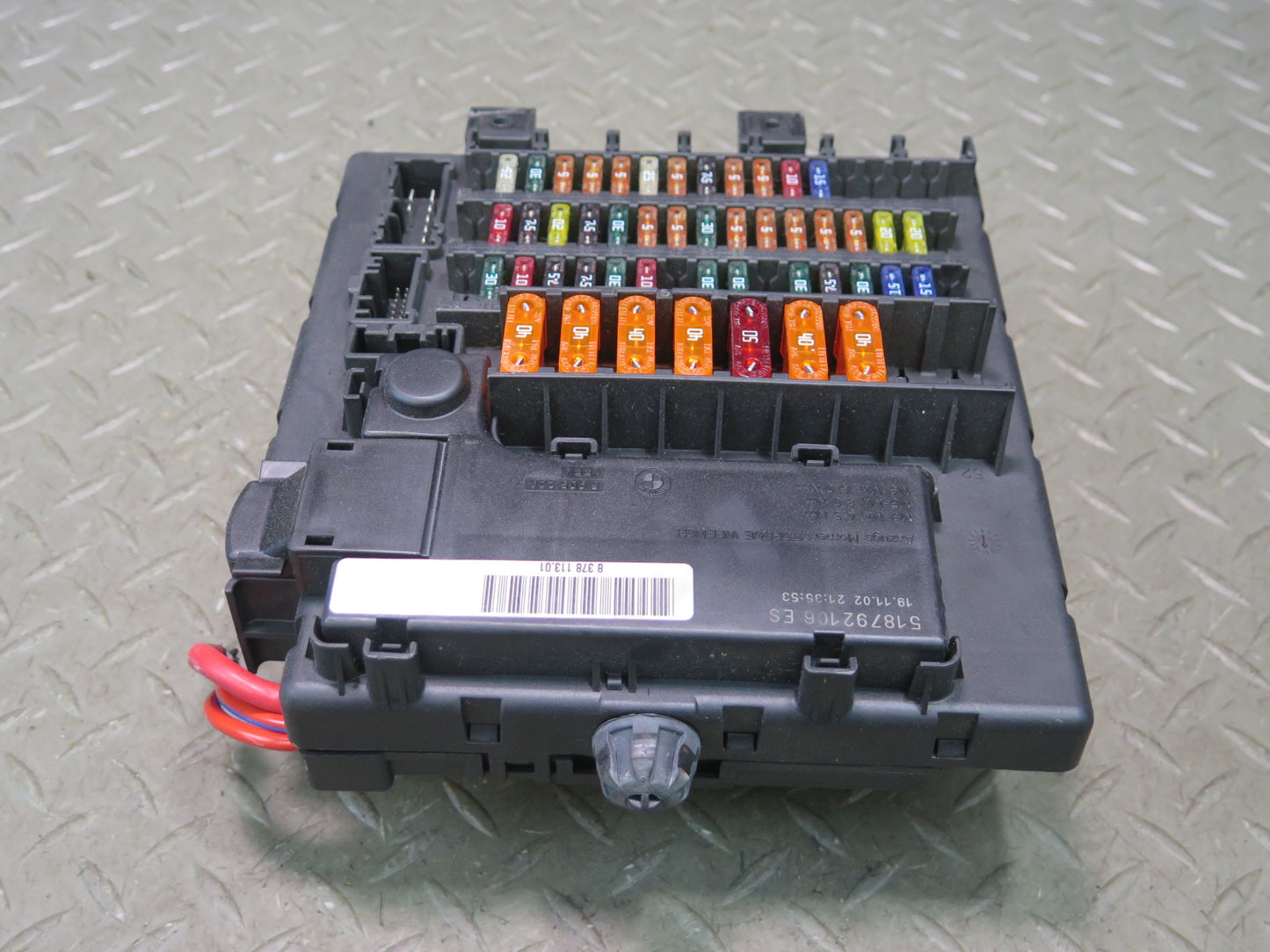 03-08 BMW E85 Z4 Dash Fuse Relay Box Module 8378113 OEM