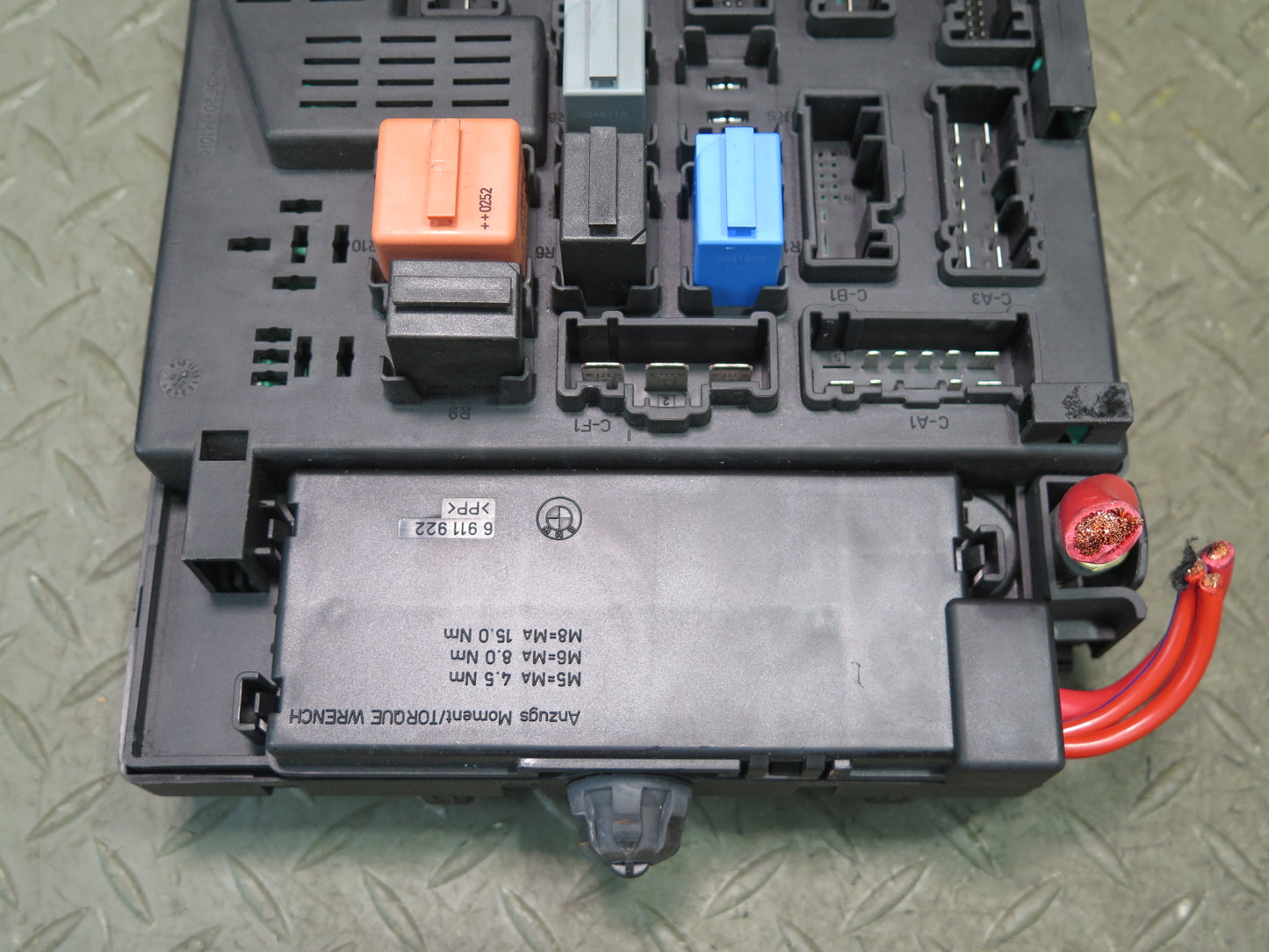 03-08 BMW E85 Z4 Dash Fuse Relay Box Module 8378113 OEM