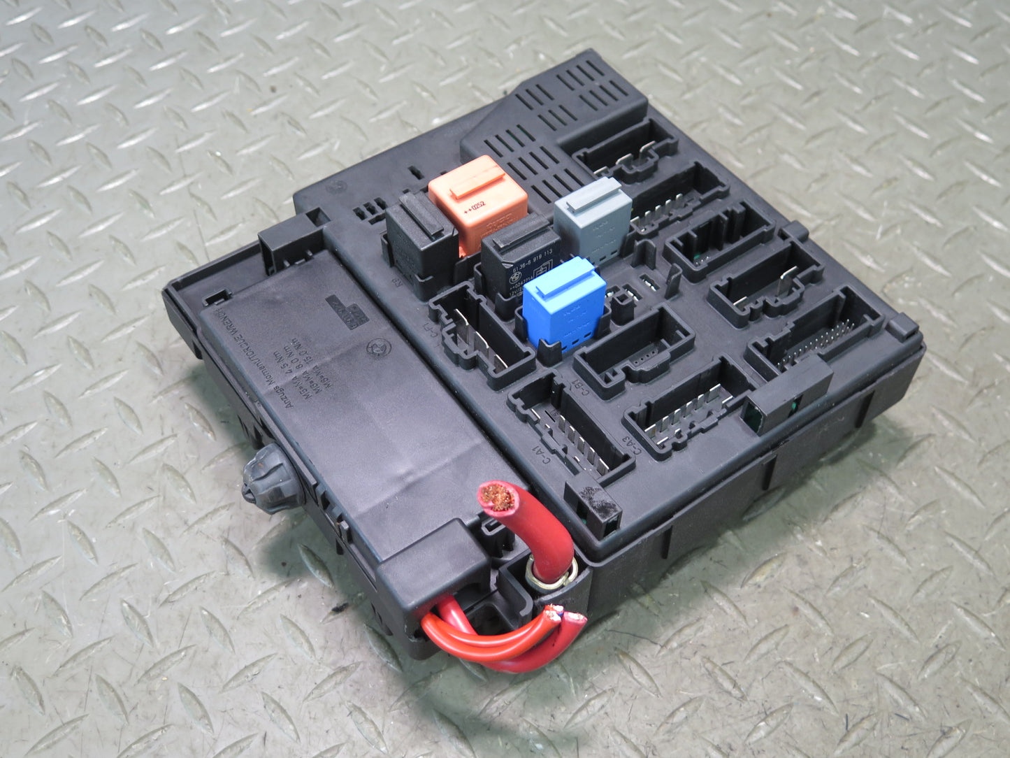 03-08 BMW E85 Z4 Dash Fuse Relay Box Module 8378113 OEM