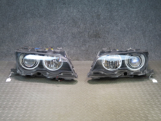 2001-2002 BMW E46 M3 Coupe Convertible Front Xenon HID Headlight Lamp Set of 2
