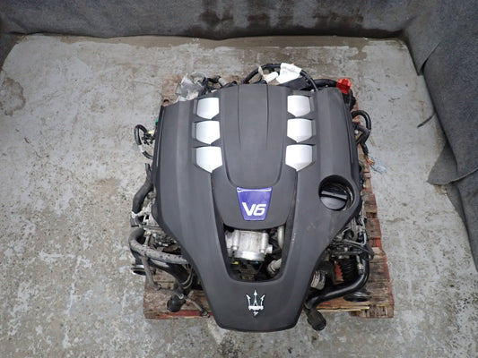 2017-2021 Maserati Quattroporte M156 SQ4 3.0L F160 AWD A/T Twin Turbo Engine 86K