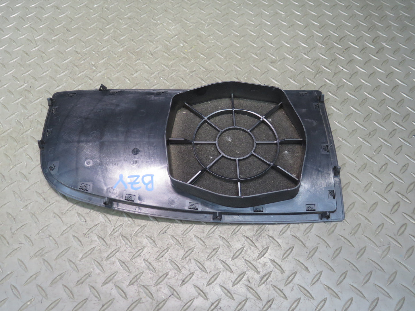 03-08 BMW E85 Z4 Rear Right Lateral Panel Speaker Cover Black OEM