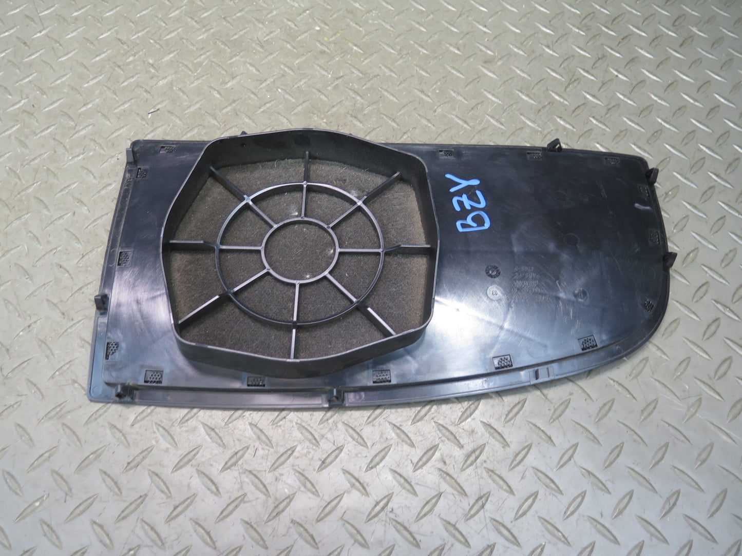 03-08 BMW E85 Z4 Rear Left Lateral Panel Speaker Cover Black OEM