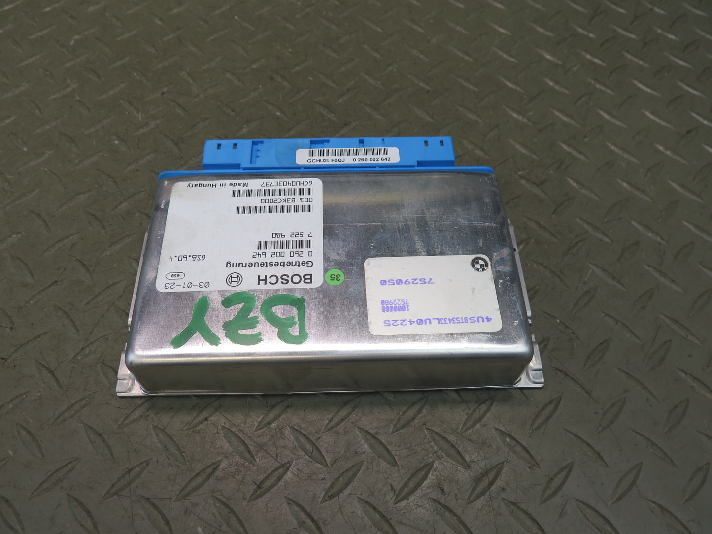 03-05 BMW E85 Z4 Transmission Control Module Unit TCM TCU 7522980 OEM