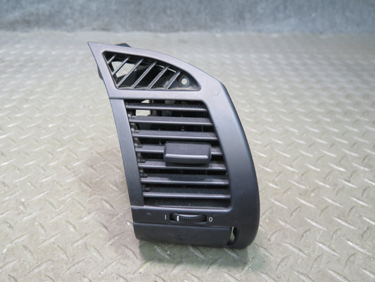 03-08 BMW E86 E85 Z4 Dash Right Air Vent Grille w CUP Holder Black 6917906 OEM