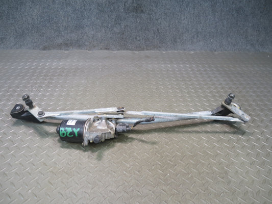 03-08 BMW E85 Z4 Front Windshield Wiper Transmission Linkage w Motor OEM