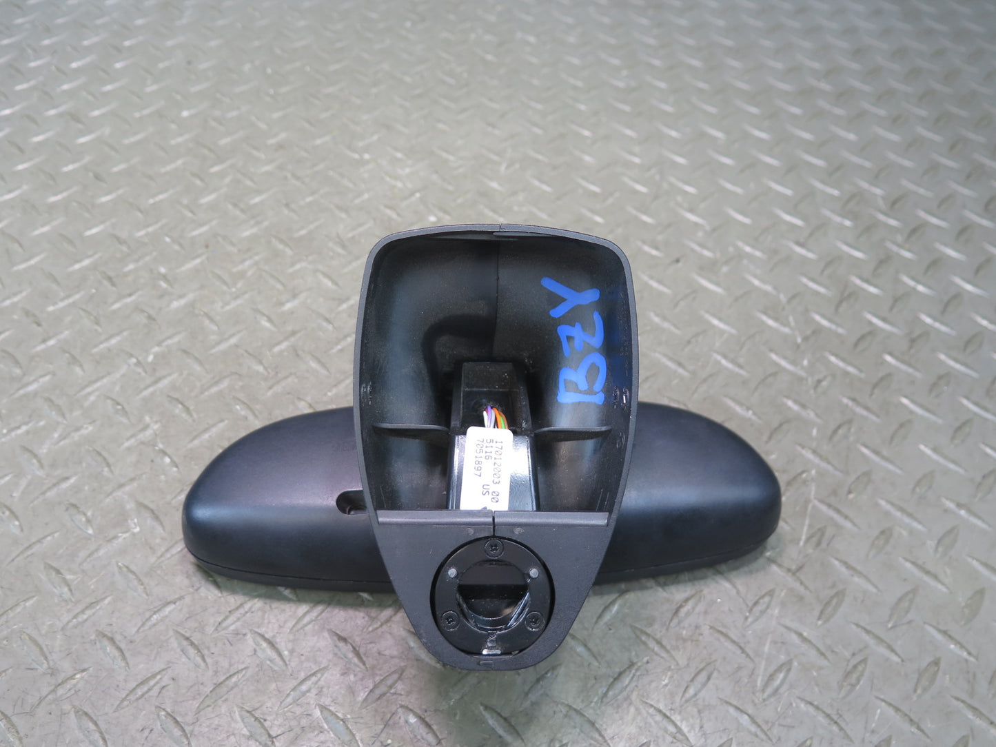 03-08 BMW E85 Z4 Auto Dimming Interior Rear View Mirror EC LED 7051897 OEM