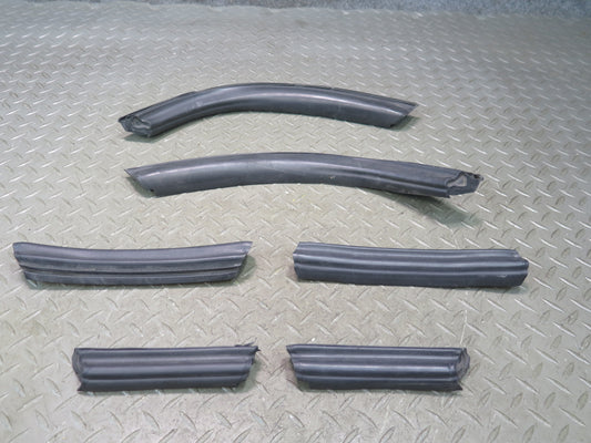03-08 BMW E85 Z4 Set of 6 Folding TOP Roof Weatherstrip Rubber Seal OEM