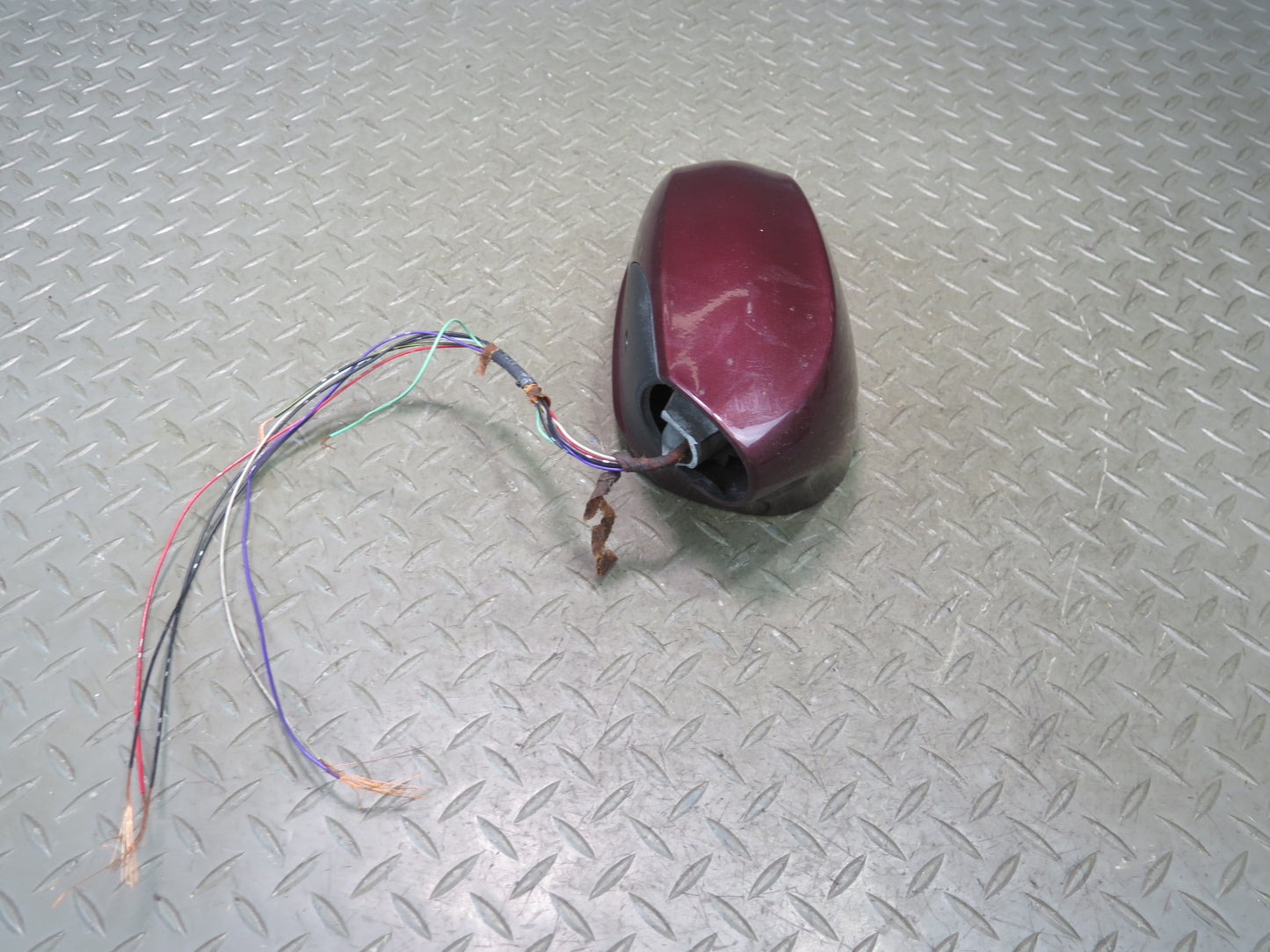 03-08 BMW E85 Z4 Right Door Exterior Auto Dimm Side View Mirror Damaged