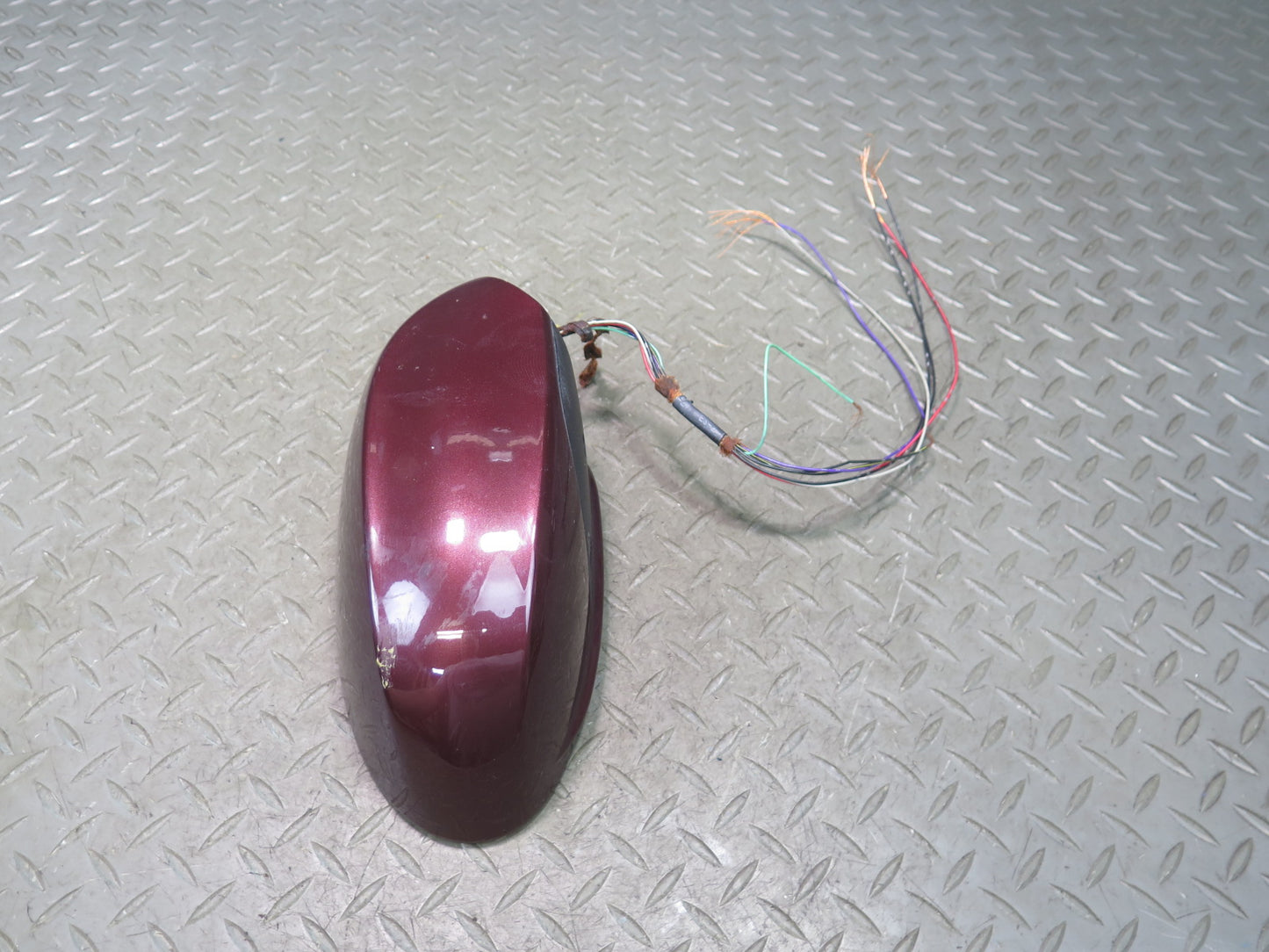 03-08 BMW E85 Z4 Right Door Exterior Auto Dimm Side View Mirror Damaged