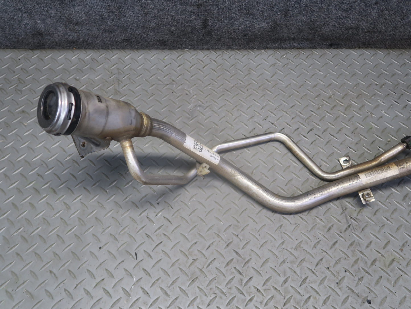 2017-2021 Maserati Quattroporte M156 Fuel Tank Gas Filler Neck Hose Tube Pipe