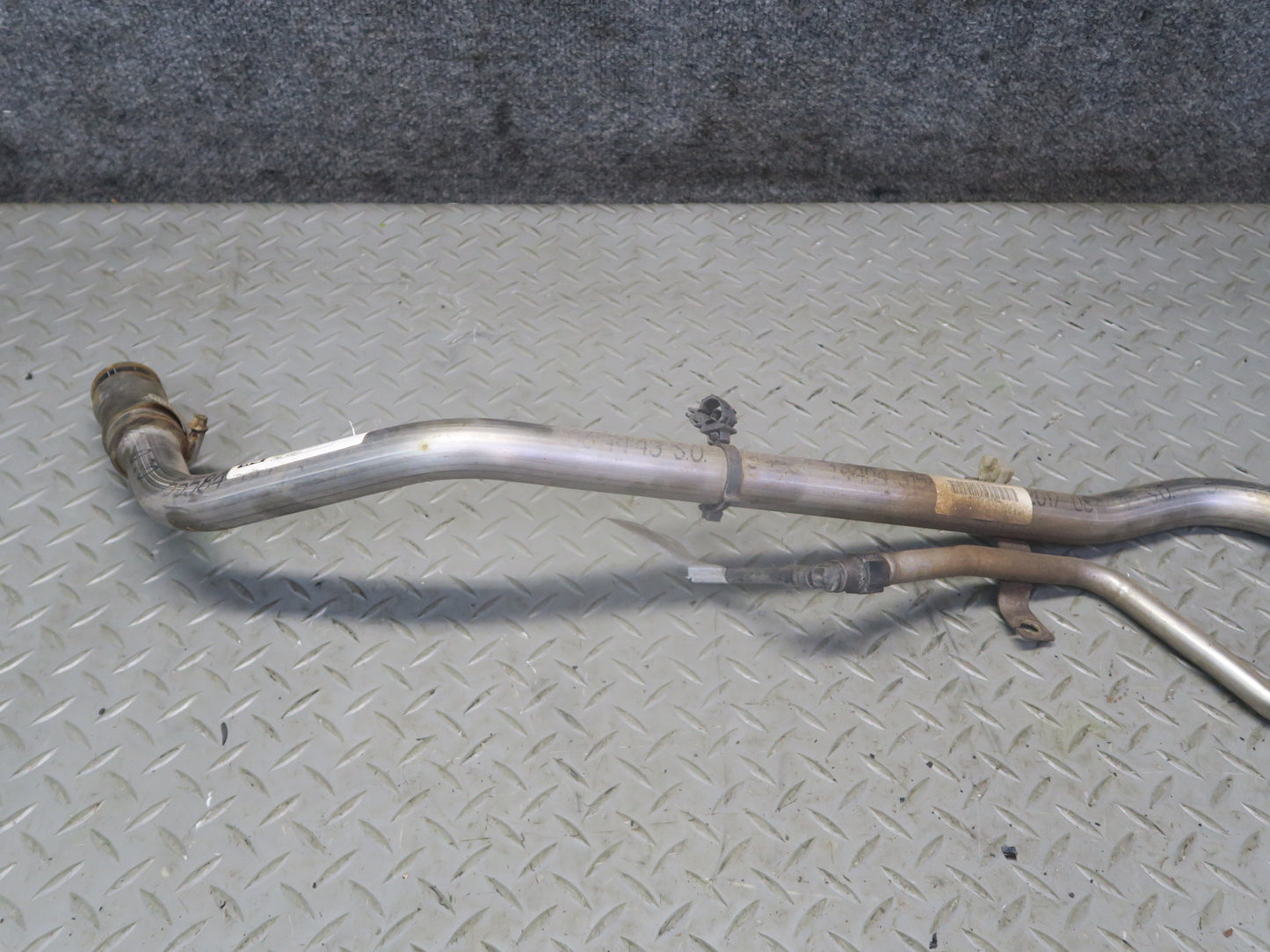 2017-2021 Maserati Quattroporte M156 Fuel Tank Gas Filler Neck Hose Tube Pipe