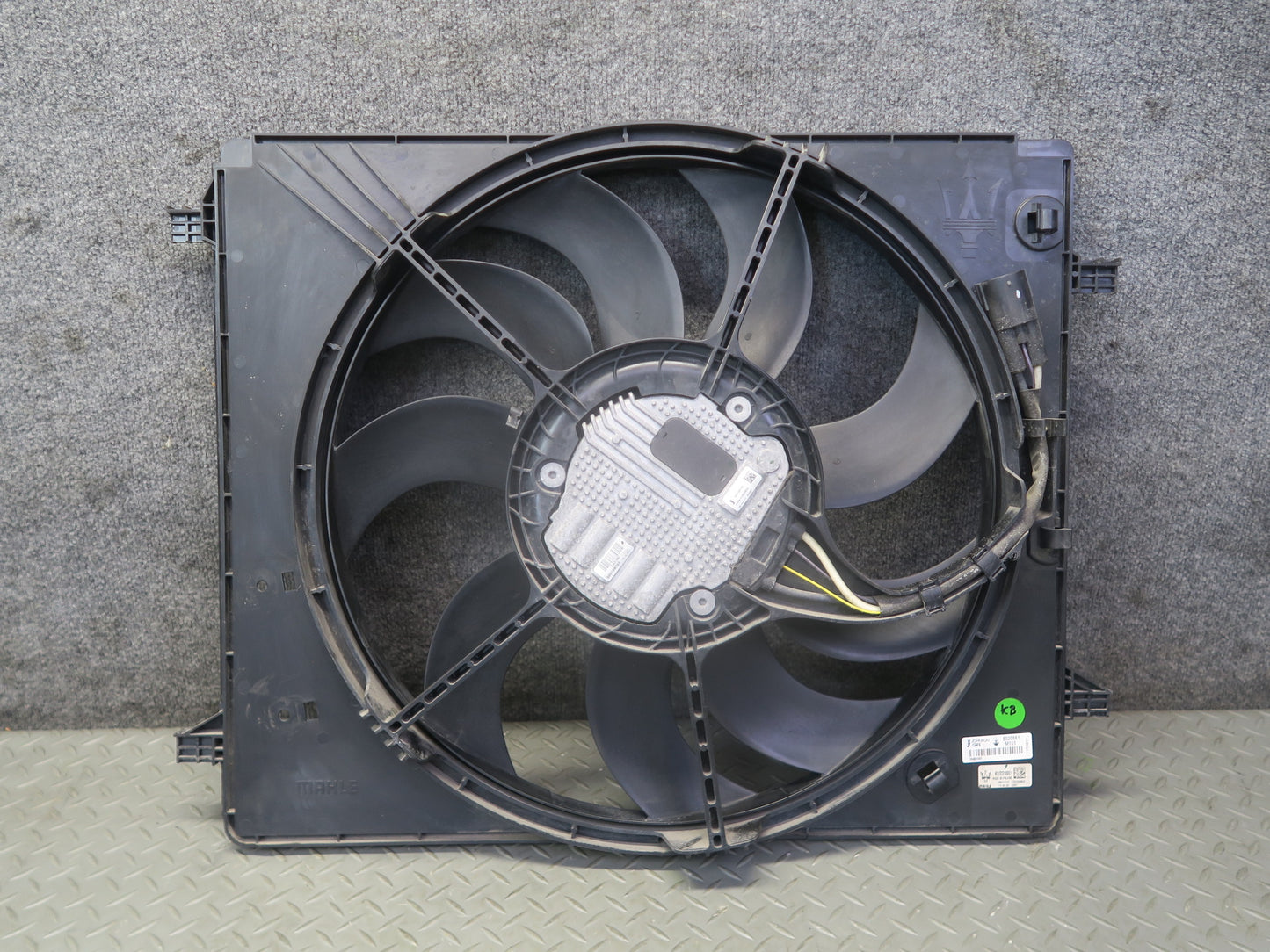 2017-2021 Maserati Quattroporte M156 3.0L Engine Cooling Fan Motor Shroud