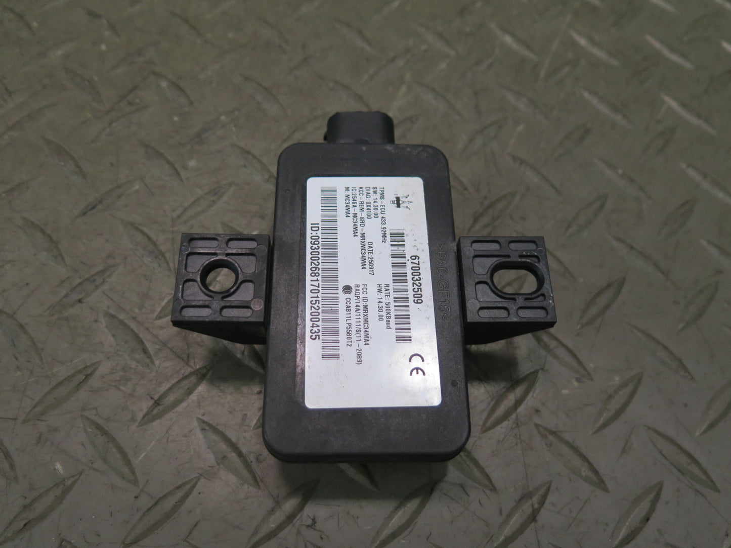 14-21 Maserati Quattroporte M156 TPMS Tire Pressure Monitoring Control Module