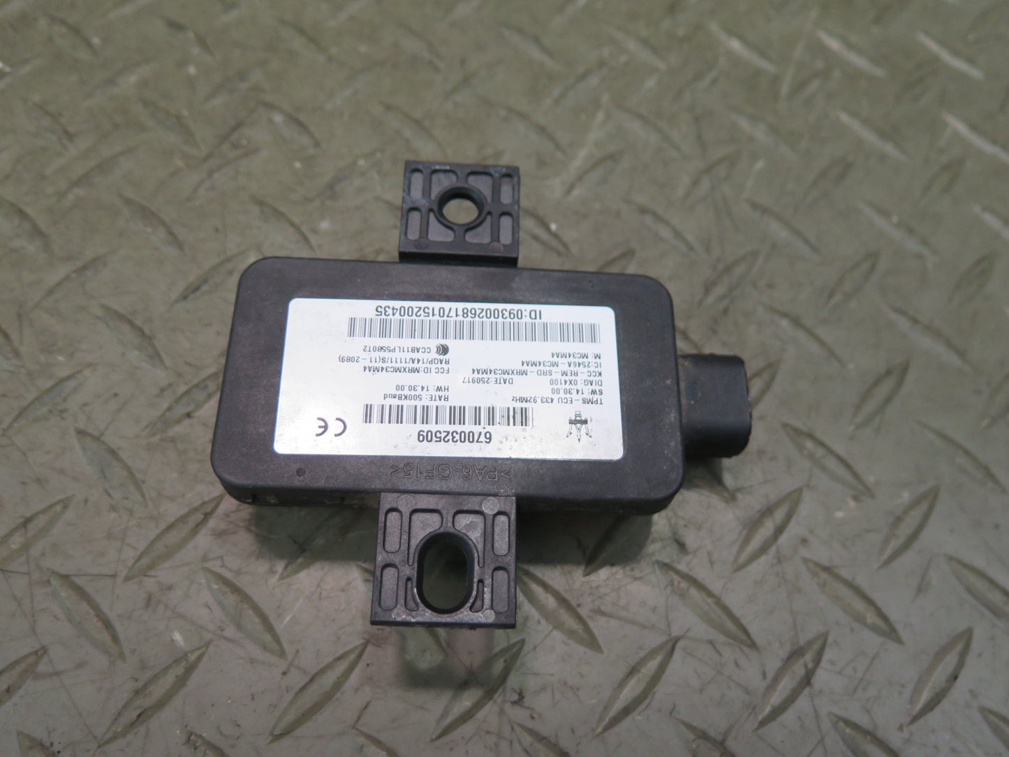 14-21 Maserati Quattroporte M156 TPMS Tire Pressure Monitoring Control Module
