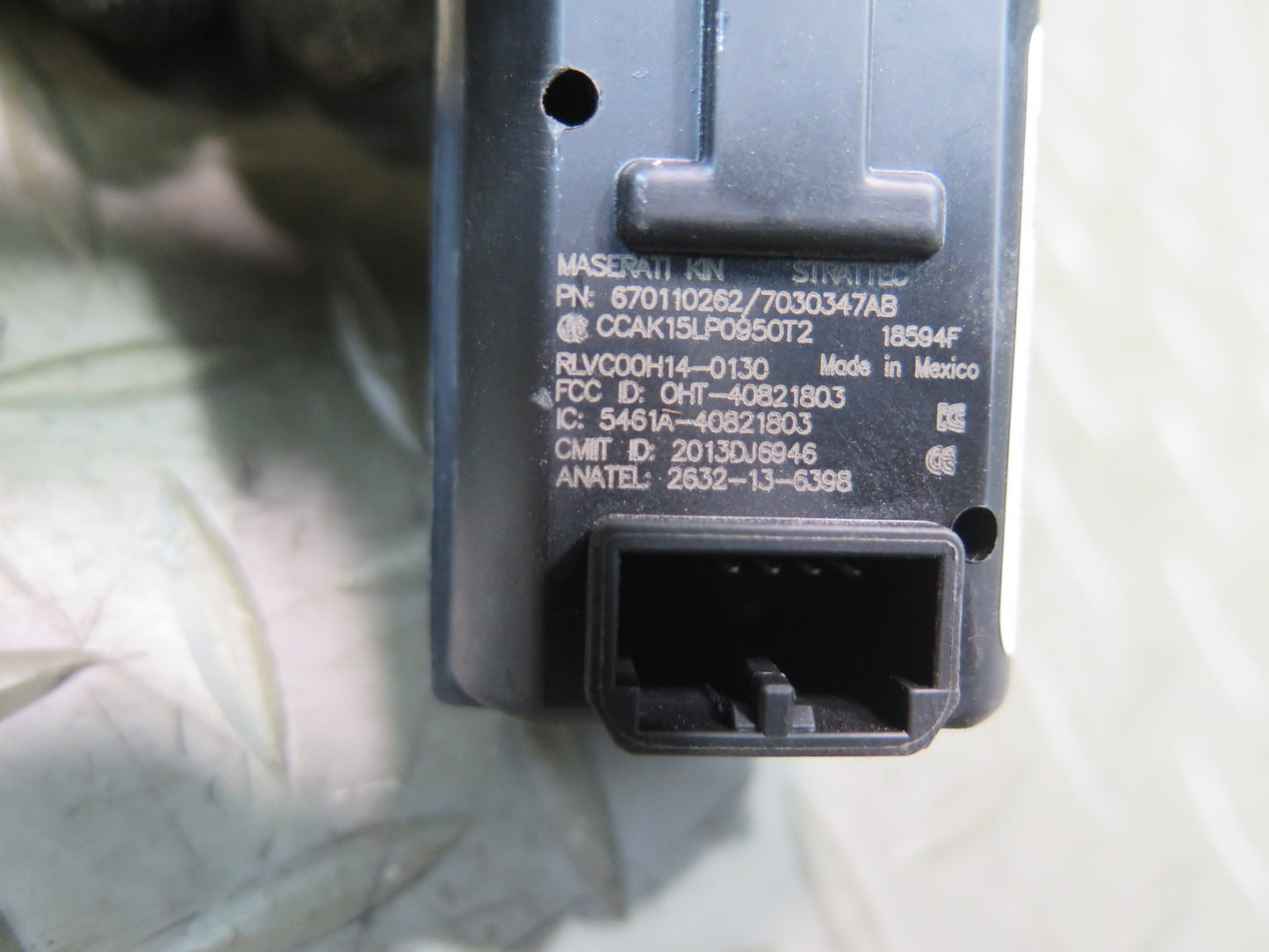 2014-2021 Maserati Quattroporte M156 Ignition Push Start Stop Button Switch