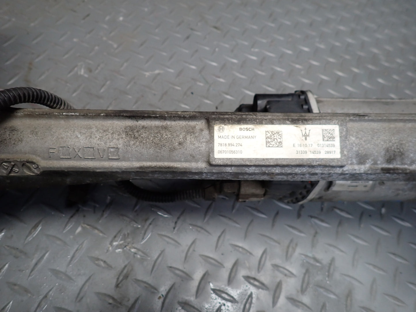 2017-2021 Maserati Quattroporte M156 Power Steering Rack & Pinion Gear Box