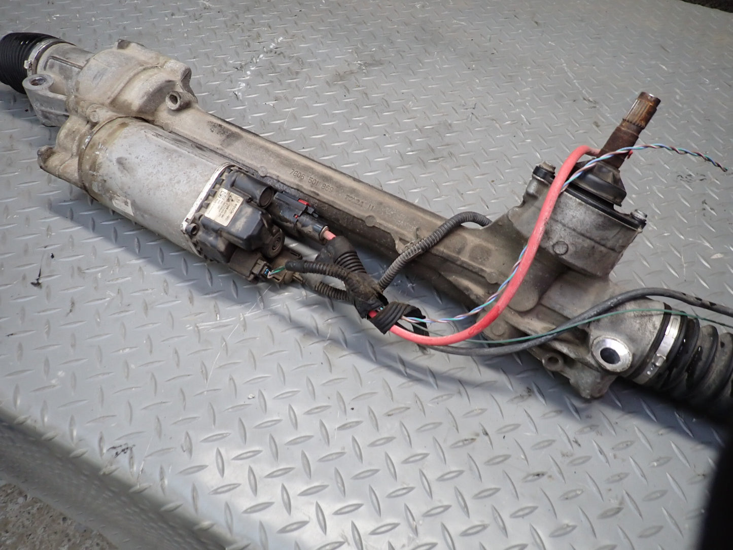2017-2021 Maserati Quattroporte M156 Power Steering Rack & Pinion Gear Box