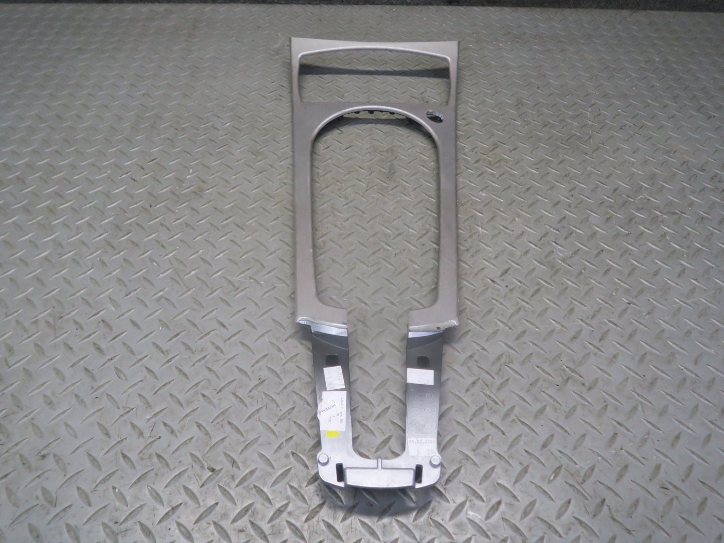 03-05 BMW E85 Z4 Set of 3 Left Right Dashboard Center Console Trim Aluminum OEM