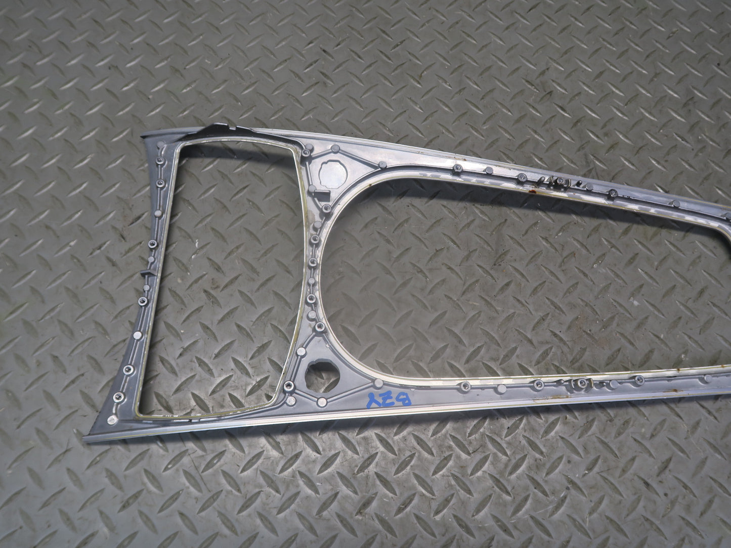03-05 BMW E85 Z4 Set of 3 Left Right Dashboard Center Console Trim Aluminum OEM