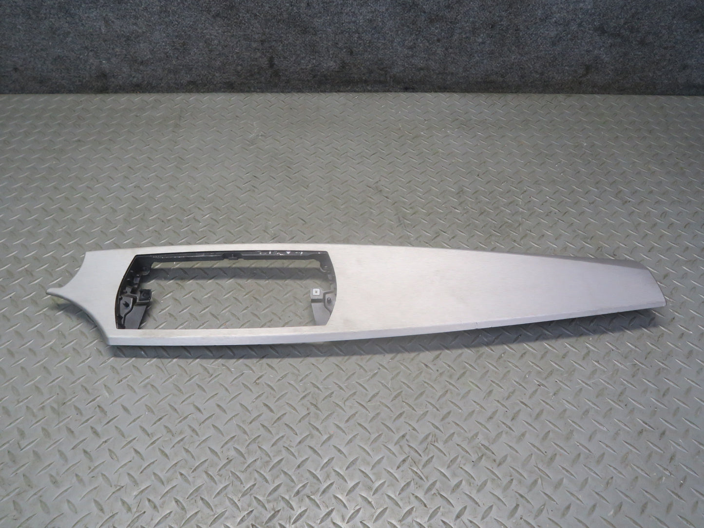 03-05 BMW E85 Z4 Set of 3 Left Right Dashboard Center Console Trim Aluminum OEM