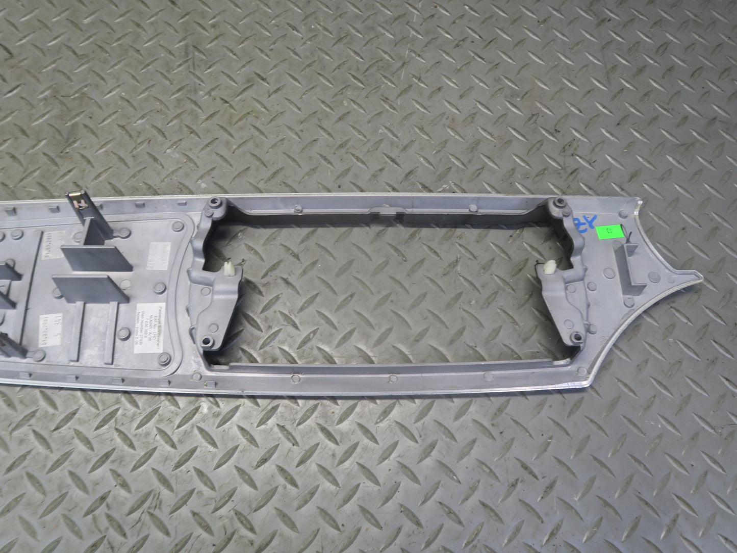 03-05 BMW E85 Z4 Set of 3 Left Right Dashboard Center Console Trim Aluminum OEM
